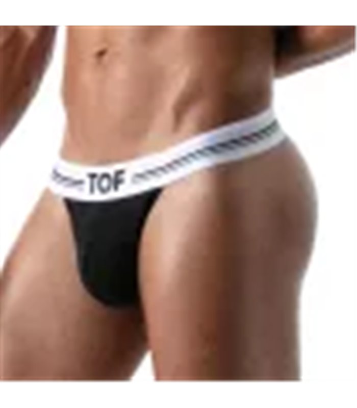 Herren String – Minimalistisch, sexy und elegante Passform, Schwarz | TOF