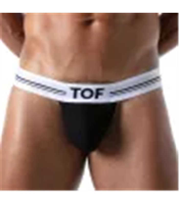 Stringless Herren-String – Eleganter Komfort & freier Sitz, Schwarz | TOF