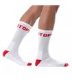 Herren Sportsocken – Komfortabel, stylisch & leistungsstark, Weiß-Rot | TOF