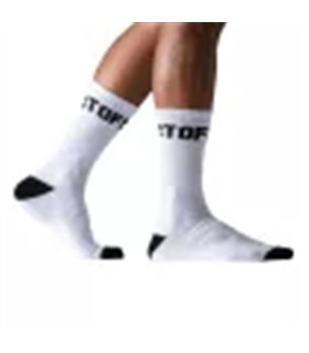 Herren Sportsocken – Komfortabel, stylisch & leistungsstark, Weiß-Schwarz | TOF