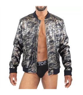 Bomberjacke Braun-Camouflage – zeitloser Midseason-Style | TOF