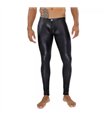 Leggings Herren, Schwarz –  anschmiegsam & Stretch für perfekten Sitz | TOF