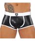 Boxershorts mit Komfort-Beutel & nahtfreiem Seiten-Design, Schwarz-Weiß | TOF Paris