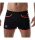 Shorts, Marineblau Camouflage – sportliches Design mit Reißverschlusstasche | TOF