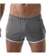 Laufshorts mit UV-Schutz und antibakteriellem Mikrofasermaterial, Grau | TOF