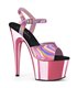 Platform High Heels ADORE-709HGCH - Baby Pink Chrome