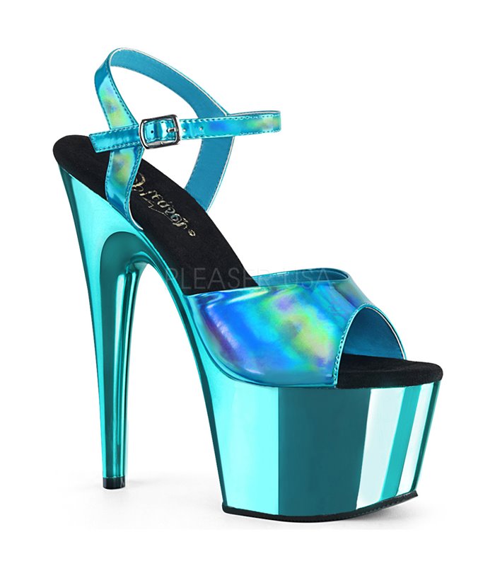 Rachel Roy rhinestone turquoise heels size 6