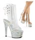 Ankle boots BEJEWELED-1018DM-7 - Clear