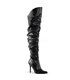 Overknee Boots CLASSIQUE-3011 - Black