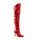 Overknee Boots CLASSIQUE-3011 - Red