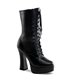 Platform ankle boots ELECTRA-1020 - PU Black