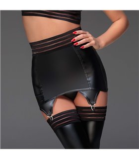 Wetlook Strapsgürtel F156 - Schwarz Wetlook Strapsgürtel F156 - Schwarz