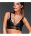 Wetlook Bralette F157 - Schwarz Wetlook Bralette F157 - Schwarz