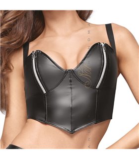 Power Wetlook Crop Top F165 Power Wetlook Crop Top F165