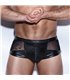 Wetlook Boxershorts H046 - Schwarz