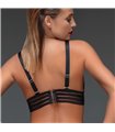 Wetlook Bralette F157 - Schwarz Wetlook Bralette F157 - Schwarz