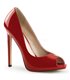 Stiletto Peep Toes SEXY-42 - Patent Red