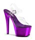 Platform High Heels SKY-308 - Purple Chrome