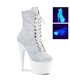 Platform Ankle Boots ADORE-1020LG - Neon White
