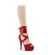 Plateau High Heels DELIGHT-679 - Rot