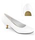 Pumps FEFE-01 - Faux Leather White