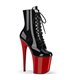 Extreme Platform Heels  FLAMINGO-1020 - Black/Red