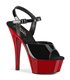 Platform High Heels KISS-209 - Black/Red