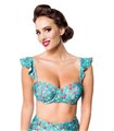 Belsira Vintage Bikinioberteil schwarz/weiss - Bikinis Belsira Vintage Bikinioberteil schwarz/weiss - Bikinis