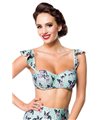 Belsira Vintage Bikinioberteil schwarz/weiss - Bikinis Belsira Vintage Bikinioberteil schwarz/weiss - Bikinis