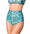Belsira Bikinihöschen schwarz/weiss - High Waist Belsira Bikinihöschen schwarz/weiss - High Waist