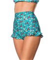 Belsira Bikinihöschen schwarz/weiss - High Waist Belsira Bikinihöschen schwarz/weiss - High Waist