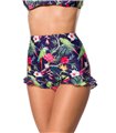 Belsira Bikinihöschen schwarz/weiss - High Waist Belsira Bikinihöschen schwarz/weiss - High Waist