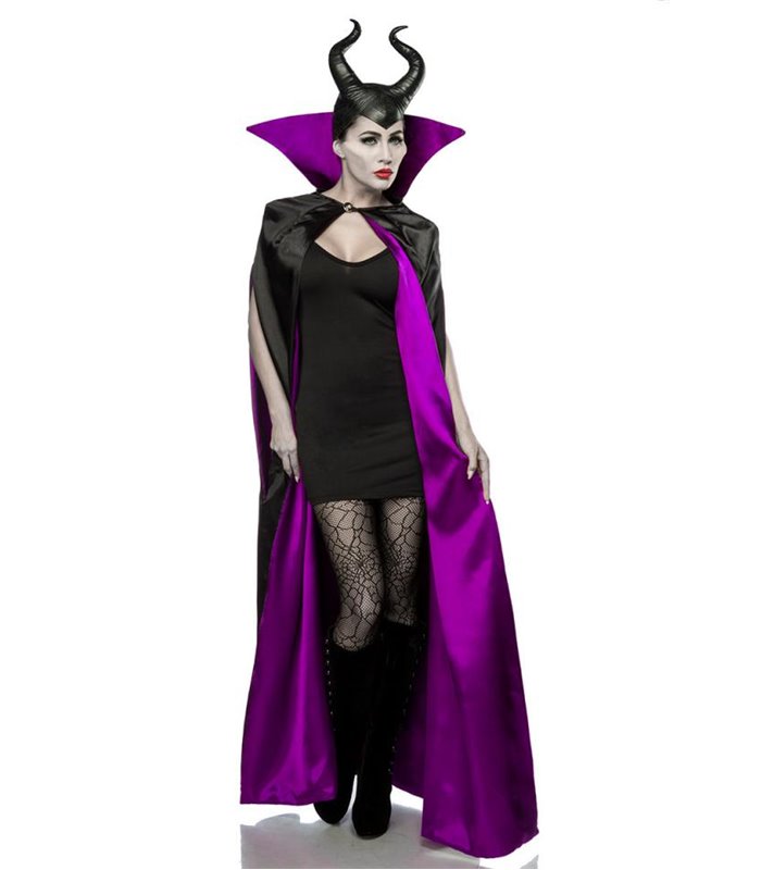 Sexy Malevolent Fairy Komplettset Karneval Halloween