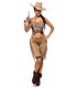Sexy Cowgirl Komplettset Karneval Halloween