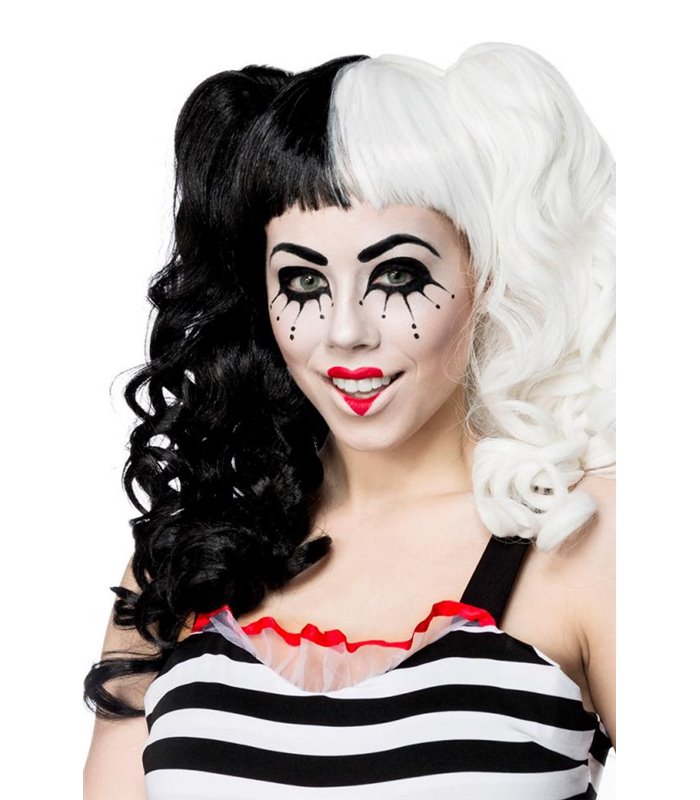 Sexy Harlequin Wig Karneval Halloween