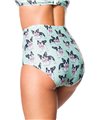 Belsira Bikinihöschen schwarz/weiss - High Waist Belsira Bikinihöschen schwarz/weiss - High Waist