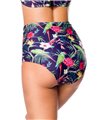Belsira Bikinihöschen schwarz/weiss - High Waist Belsira Bikinihöschen schwarz/weiss - High Waist