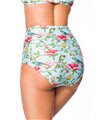 Belsira Bikinihöschen schwarz/weiss - High Waist Belsira Bikinihöschen schwarz/weiss - High Waist