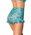 Belsira Bikinihöschen schwarz/weiss - High Waist Belsira Bikinihöschen schwarz/weiss - High Waist