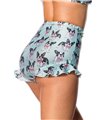 Belsira Bikinihöschen schwarz/weiss - High Waist Belsira Bikinihöschen schwarz/weiss - High Waist