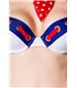 Belsira Matrosen-Bikini blau/rot/weiß