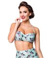 Belsira Vintage Bikinioberteil schwarz/weiss - Bikinis Belsira Vintage Bikinioberteil schwarz/weiss - Bikinis