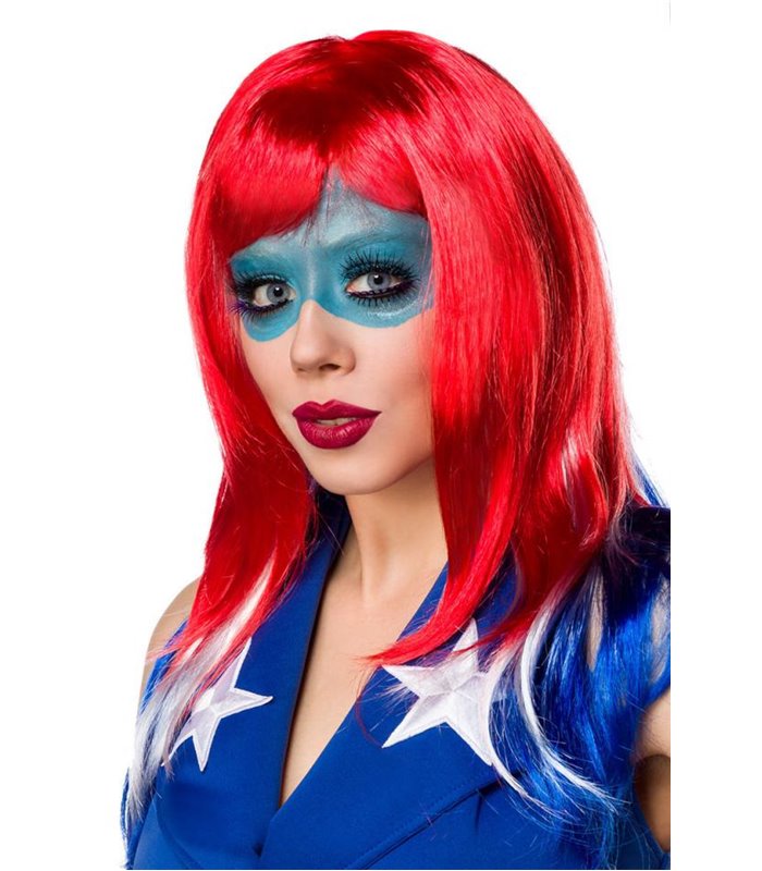 Sexy Miss America Kostümset Karneval Halloween