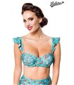 Belsira Vintage Bikinioberteil schwarz/weiss - Bikinis Belsira Vintage Bikinioberteil schwarz/weiss - Bikinis