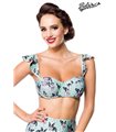 Belsira Vintage Bikinioberteil schwarz/weiss - Bikinis Belsira Vintage Bikinioberteil schwarz/weiss - Bikinis