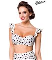 Belsira Vintage Bikinioberteil schwarz/weiss - Bikinis Belsira Vintage Bikinioberteil schwarz/weiss - Bikinis