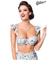 Belsira Vintage Bikinioberteil schwarz/weiss - Bikinis Belsira Vintage Bikinioberteil schwarz/weiss - Bikinis