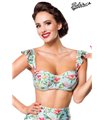 Belsira Vintage Bikinioberteil schwarz/weiss - Bikinis Belsira Vintage Bikinioberteil schwarz/weiss - Bikinis