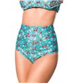 Belsira Bikinihöschen schwarz/weiss - High Waist Belsira Bikinihöschen schwarz/weiss - High Waist