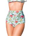 Belsira Bikinihöschen schwarz/weiss - High Waist Belsira Bikinihöschen schwarz/weiss - High Waist